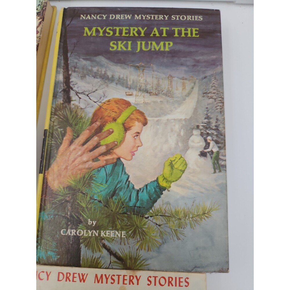 6 Vintage Yellow Cover Nancy Drew Mystery Series Hardcover Books Carolyn Keene - Picture 5 of 7